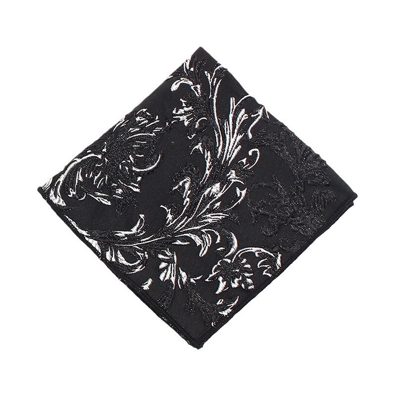 Papion de afaceri de înaltă calitate pătrat pentru bărbați, papion de modă britanică, banchet de nuntă prosop de buzunar papion profesional