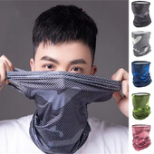 Trükitud suvine hingav lahe Bandana Matkamine jaht Jalgrattasõit Jooks sall Suusatamine Kalastamine Sport Mehed Naised