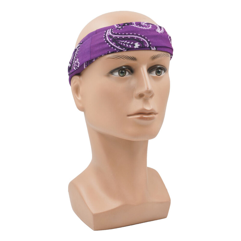 Violetinė balaklava moterų bėgimo stovyklavimo galvos juosta Bandana Quickdry Neck Gaiter Kvėpuojanti žygio veido kaukė Vamzdis dviračių galvos skara