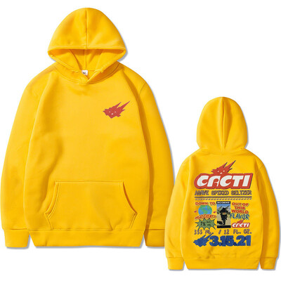 Cactus Jack Hoodie Υψηλής ποιότητας Ανδρική Γυναικεία Μόδα Casual Φούτερ Μπλούζες Ανδρικά Hip Hop Oversized Hoodies Ανδρικά vintage streetwear