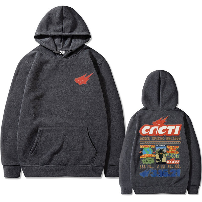 Cactus Jack Hoodie Υψηλής ποιότητας Ανδρική Γυναικεία Μόδα Casual Φούτερ Μπλούζες Ανδρικά Hip Hop Oversized Hoodies Ανδρικά vintage streetwear