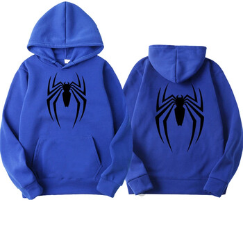 Spider Goth Y2k Essentials Hoodie Мъжки дрехи Мъжки суитшърт Суичър Ново в качулки и суичъри Мъжки дизайнерски дрехи