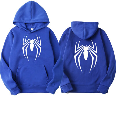 Spider Goth Y2k Essentials Hoodie Vīriešu apģērbi Vīriešu sporta krekls Džemperis Jaunums sadaļā Hoodies un sporta krekli Vīriešu dizaineru apģērbi