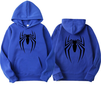 Spider Goth Y2k Essentials Hoodie Vīriešu apģērbi Vīriešu sporta krekls Džemperis Jaunums sadaļā Hoodies un sporta krekli Vīriešu dizaineru apģērbi
