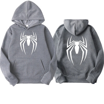 Spider Goth Y2k Essentials Hoodie Vīriešu apģērbi Vīriešu sporta krekls Džemperis Jaunums sadaļā Hoodies un sporta krekli Vīriešu dizaineru apģērbi