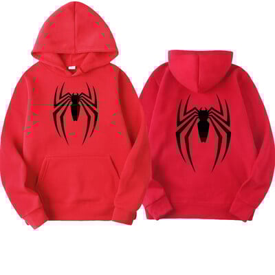 Spider Goth Y2k Essentials Hoodie Vīriešu apģērbi Vīriešu sporta krekls Džemperis Jaunums sadaļā Hoodies un sporta krekli Vīriešu dizaineru apģērbi