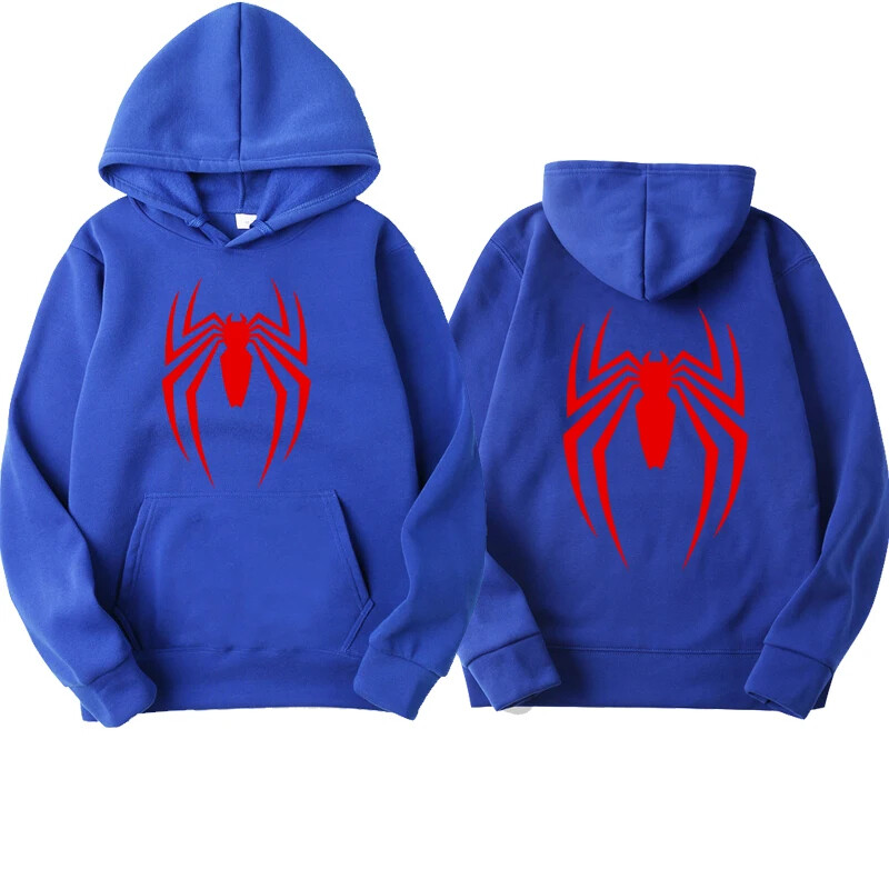 Spider Goth Y2k Essentials Hoodie Vīriešu apģērbi Vīriešu sporta krekls Džemperis Jaunums sadaļā Hoodies un sporta krekli Vīriešu dizaineru apģērbi