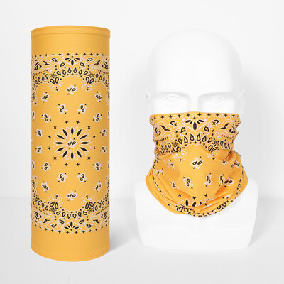 Férfi Női Sport Bandana Paisley Bandanna Fényvédő Kemping Túrasálak Szélálló arcvédő Símaszk Tube Magic Scalf