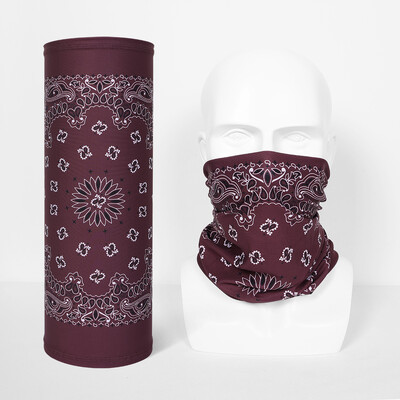 Férfi Női Sport Bandana Paisley Bandanna Fényvédő Kemping Túrasálak Szélálló arcvédő Símaszk Tube Magic Scalf