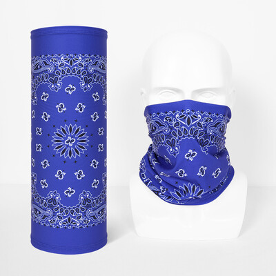 Férfi Női Sport Bandana Paisley Bandanna Fényvédő Kemping Túrasálak Szélálló arcvédő Símaszk Tube Magic Scalf
