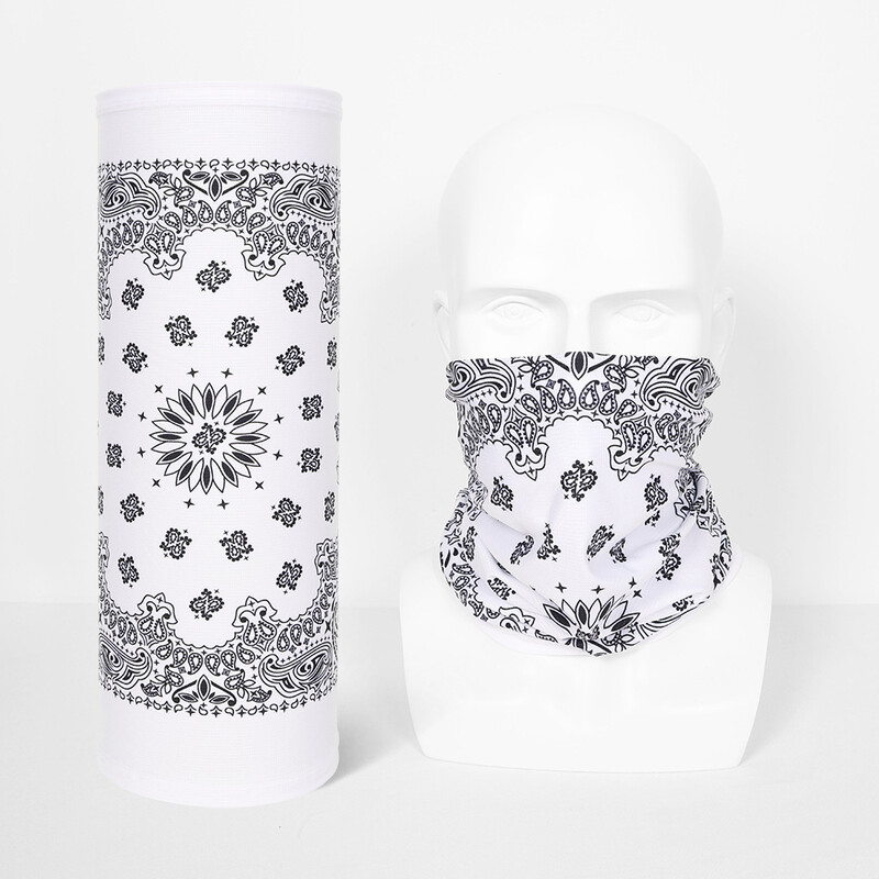 Vīrieši Sievietes Sports Bandana Paisley Bandanna Saules aizsardzība Kempings Pārgājienu Šalles Vēja necaurlaidīgs Sejas Pārklājums Slēpošanas maska Tube Magic Šalle