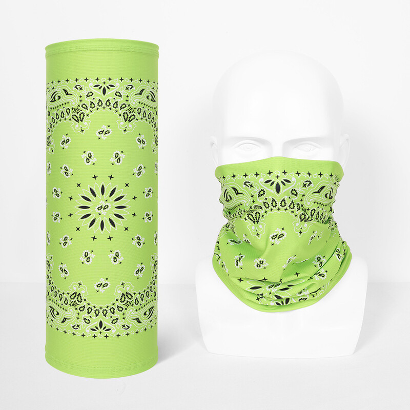 Vīrieši Sievietes Sports Bandana Paisley Bandanna Saules aizsardzība Kempings Pārgājienu Šalles Vēja necaurlaidīgs Sejas Pārklājums Slēpošanas maska Tube Magic Šalle
