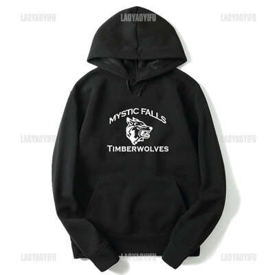 2024 Vampire Diaries Hoodie Unisex Hoodies μακρυμάνικο χειμερινό μπλουζάκι μπλουζάκι Boyfriend Gift Casual με κουκούλα Streetwear