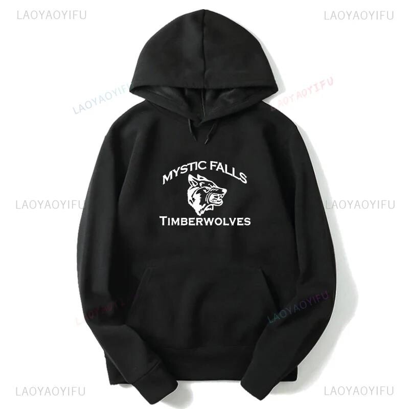 2024 Vampire Diaries Hoodie Unisex Hoodies μακρυμάνικο χειμερινό μπλουζάκι μπλουζάκι Boyfriend Gift Casual με κουκούλα Streetwear