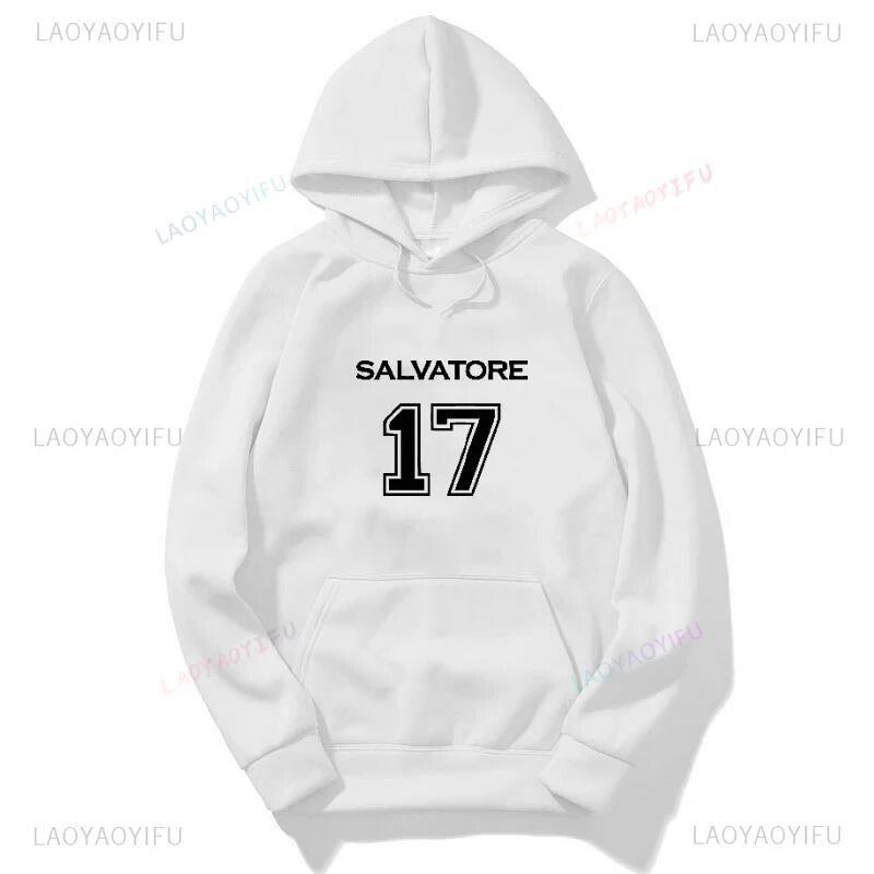 2024 Vampire Diaries Hoodie Unisex Hoodies μακρυμάνικο χειμερινό μπλουζάκι μπλουζάκι Boyfriend Gift Casual με κουκούλα Streetwear