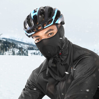 Winter Thermal Bandana Ανδρικά Γυναικεία Μάσκα Προσώπου Ποδηλασίας Αθλητικά Σκι Πεζοπορία Πεζοπορία Snowboard Ποδήλατο Τρέξιμο Κασκόλ Αντιανεμικό λαιμό Θερμότερη γκέτα