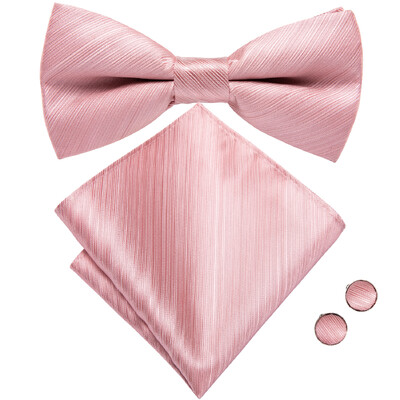 Ανδρικό παπιγιόν τσέρκι μαύρο μεταξωτό ανδρικό σετ μανικετόκουμπα τσέπης τετράγωνο παπιγιόν με λουλουδένιο κόμπο πεταλούδα για ανδρική επιχείρηση γάμου