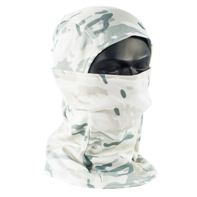 MEGE Tactical Ziemas Fleece Balaclava Men Ski Mask Skullies Beanies Termiskā sporta šalle pārgājienu maskēšanās vāciņš