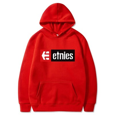 Vīriešu Etnies apdrukāta sieviešu kapuce, brīvs ikdienas apģērbs, modes apģērbs ar garām piedurknēm ar kapuci, džemperis, personības ielas apģērbs, sporta krekli