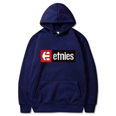 Vīriešu Etnies apdrukāta sieviešu kapuce, brīvs ikdienas apģērbs, modes apģērbs ar garām piedurknēm ar kapuci, džemperis, personības ielas apģērbs, sporta krekli