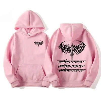 Rapper Narcissist Playboi Carti Grafikus pulóverek Férfi Női Hip Hop Punk Vintage pulóver Férfi divat Túlméretes pulóver