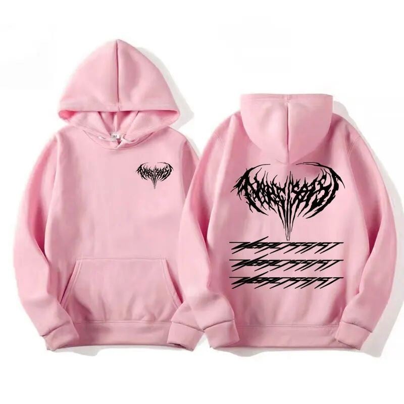 Rapper Narcissist Playboi Carti Grafikus pulóverek Férfi Női Hip Hop Punk Vintage pulóver Férfi divat Túlméretes pulóver