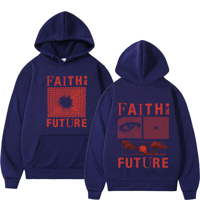 Hanorac cu glugă pentru concerte Faith in The Future Tour, bărbați, femei, îmbrăcăminte de modă, hanorace cu glugă, hip hop, Harajuku, vintage, supradimensionate
