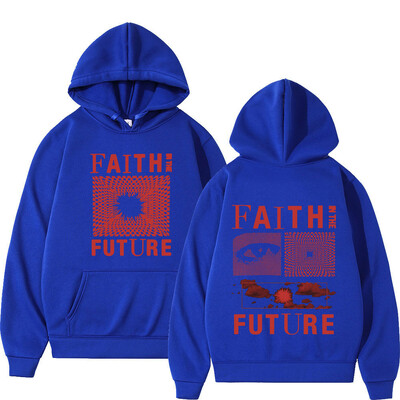 Hanorac cu glugă pentru concerte Faith in The Future Tour, bărbați, femei, îmbrăcăminte de modă, hanorace cu glugă, hip hop, Harajuku, vintage, supradimensionate