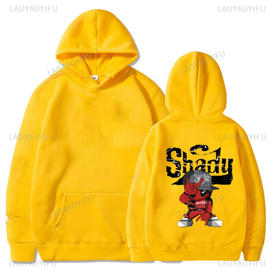 Reperis Eminemess Shady Records logotips Puloveru kapuces Rudens Ziemas ikdienas modes ielas apģērbi Karstā izpārdošana