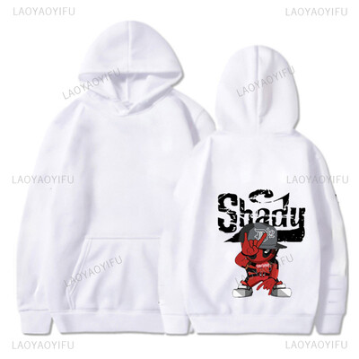 Reperis Eminemess Shady Records logotips Puloveru kapuces Rudens Ziemas ikdienas modes ielas apģērbi Karstā izpārdošana