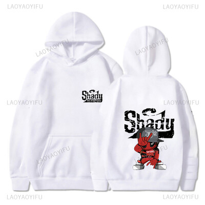 Reperis Eminemess Shady Records logotips Puloveru kapuces Rudens Ziemas ikdienas modes ielas apģērbi Karstā izpārdošana