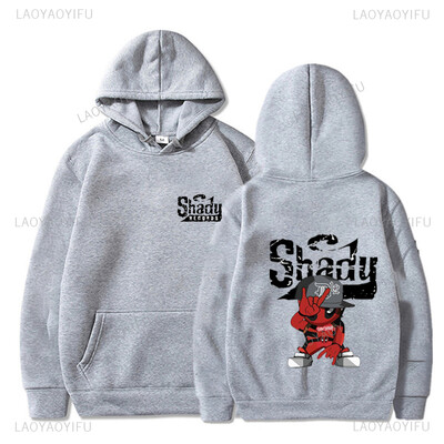 Reperis Eminemess Shady Records logotips Puloveru kapuces Rudens Ziemas ikdienas modes ielas apģērbi Karstā izpārdošana