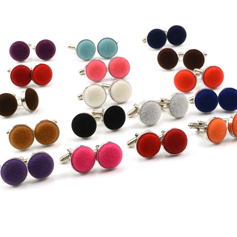 Papioni mari pentru bărbați papion din catifea pătrat de buzunar nuntă căsătorie papion de culoare solidă Gravatas de rochii butoni seturi de cravate