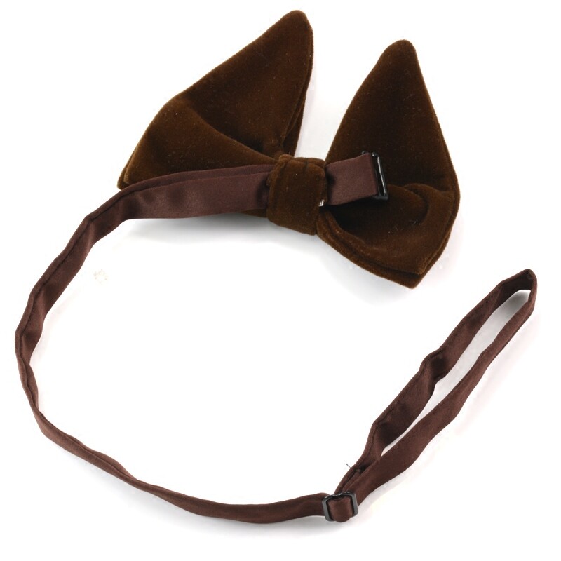 Papioni mari pentru bărbați papion din catifea pătrat de buzunar nuntă căsătorie papion de culoare solidă Gravatas de rochii butoni seturi de cravate