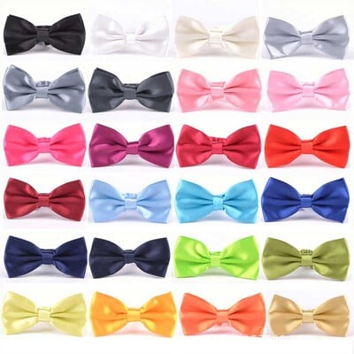 SOMESOOR Colors Gentlmen Floral Bowtie Classic Butterfly Necknoe Fit Wedding Party Business Fashion Ретро вратовръзка с папионка за мъже