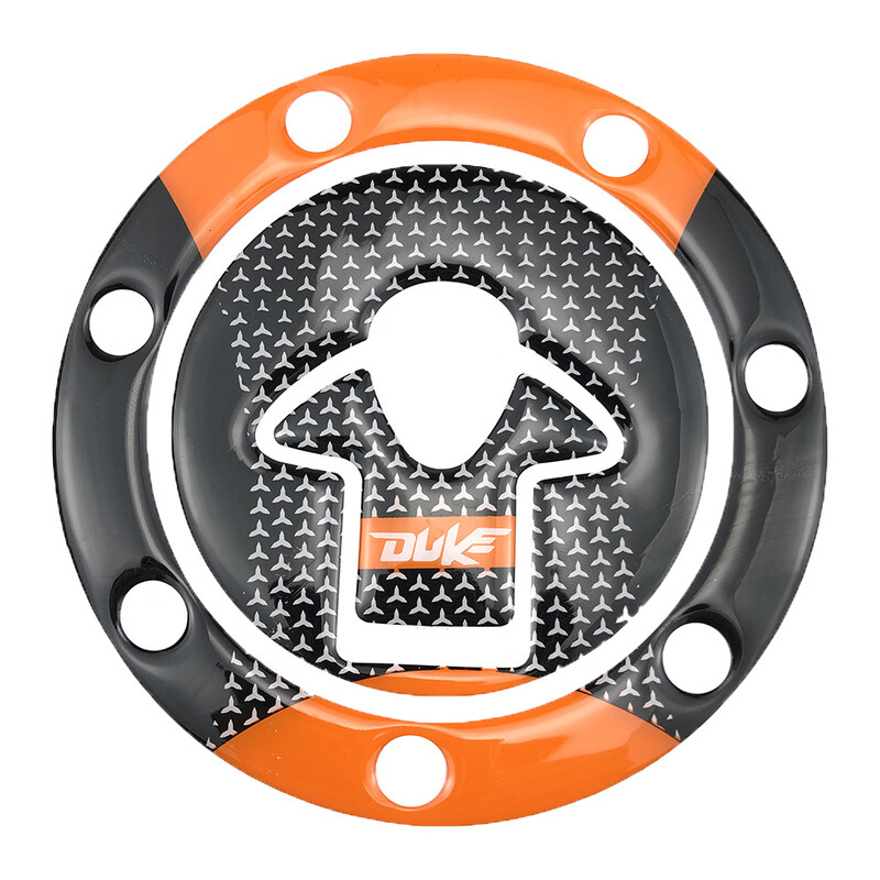 Illik a KTM Duke390 RC390 Duke200 motorkerékpár üzemanyagtartályhoz halszálkás matrica fedél matrica üzemanyagtartállyal