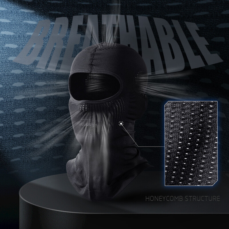 Balaclava sportivă cu uscare rapidă, respirabilă, pentru ciclism, mască completă pentru față, glugă de schi, șapcă, berline, rezistente la vânt, moale, pentru drumeții în aer liber, pentru biciclete.