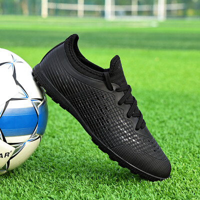 Férfi focicipők Gyerek focicipők Női légáteresztő futballkapcsok Csúszásgátló Chaussure futballcipők Szabadtéri futballcipők