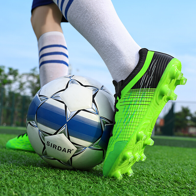 Vīriešu futbola apavi Bērnu futbola zābaki Sieviešu elpojoši futbola apavi Neslīdoši futbola apavi Chaussure futbola apavi āra futbola apavi