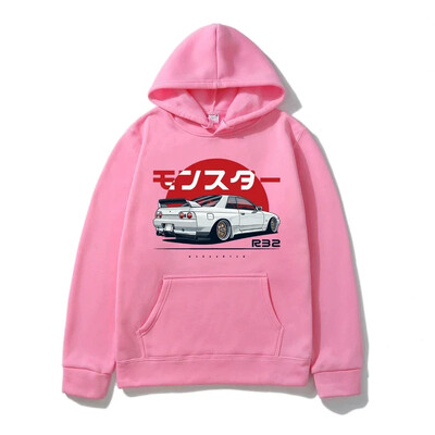 Hoodie Casual Oversized Πουλόβερ Δημοφιλές φούτερ Monster Skyline R32 Ένδυση με τάση μόδας S-3XL 2024 Νέα Ανδρικά/Γυναικεία