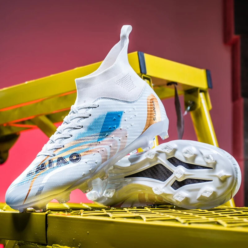 2024, la modă, pantofi de fotbal AG/FT pentru adulți, pantofi de fotbal anti-alunecare și rezistenți la uzură, pantofi de antrenament de fotbal pentru tineret în aer liber