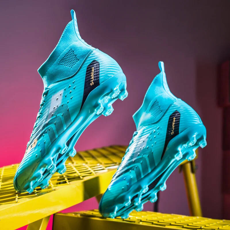 2024, la modă, pantofi de fotbal AG/FT pentru adulți, pantofi de fotbal anti-alunecare și rezistenți la uzură, pantofi de antrenament de fotbal pentru tineret în aer liber