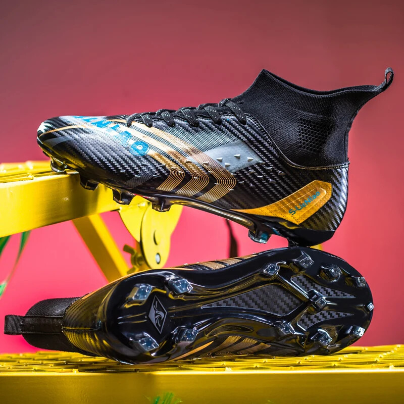 2024, la modă, pantofi de fotbal AG/FT pentru adulți, pantofi de fotbal anti-alunecare și rezistenți la uzură, pantofi de antrenament de fotbal pentru tineret în aer liber