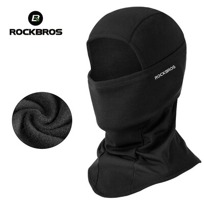 ROCKBROS Cycling Mask Winter Fleece Thermal Keep Warm Ветроустойчива Колоездене Маска за лице Балаклава Ски Маска Риболов Ски Шапка Шапки