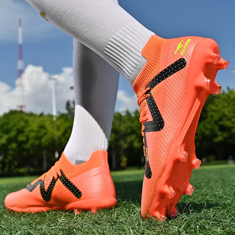 2024 Profesionálne futbalové topánky na ihrisko pre mužov, nízke futbalové topánky pre ženy, tréning na trávu, protišmykové futbalové tenisky pre mužov