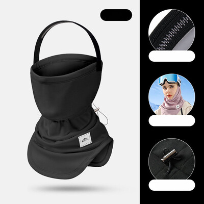 Mască de schi Protecția feței în aer liber de iarnă Călărie schi Măști de zăpadă Rezistent la vânt Rezistent la frig Impermeabil Mască de snowboard caldă