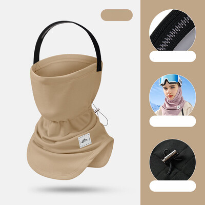 Mască de schi Protecția feței în aer liber de iarnă Călărie schi Măști de zăpadă Rezistent la vânt Rezistent la frig Impermeabil Mască de snowboard caldă