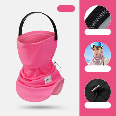 Mască de schi Protecția feței în aer liber de iarnă Călărie schi Măști de zăpadă Rezistent la vânt Rezistent la frig Impermeabil Mască de snowboard caldă