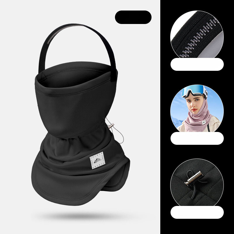 Mască de schi Protecția feței în aer liber de iarnă Călărie schi Măști de zăpadă Rezistent la vânt Rezistent la frig Impermeabil Mască de snowboard caldă