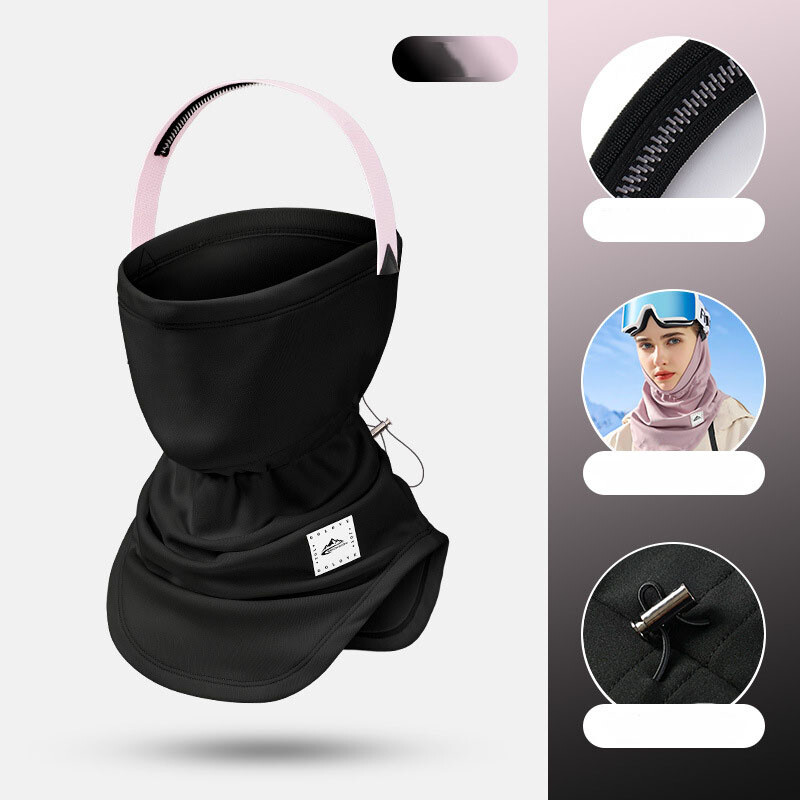 Mască de schi Protecția feței în aer liber de iarnă Călărie schi Măști de zăpadă Rezistent la vânt Rezistent la frig Impermeabil Mască de snowboard caldă